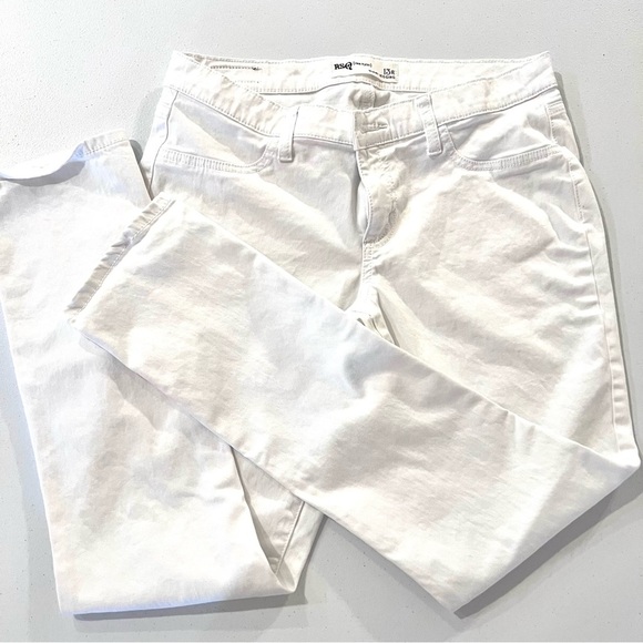 RSQ arctic white Miami jeggings. Super soft. Faux front pockets. SZ 13 juniors - Picture 3 of 12